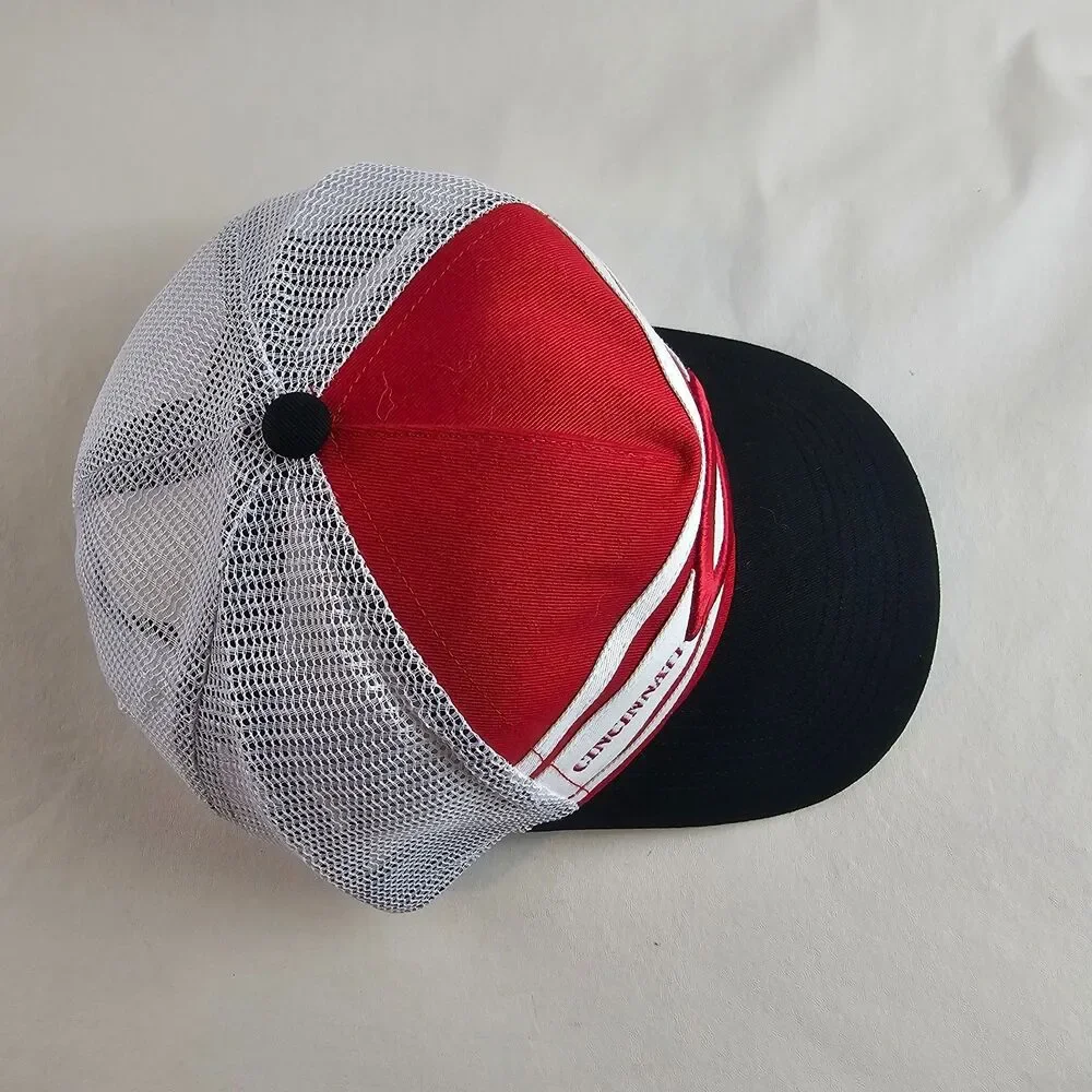 Cincinnati Reds Trucker Hat OSFA Red White 47 Brand Mesh Snapback MLB Baseball